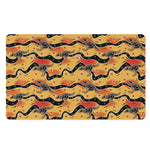 Aboriginal Kangaroo Pattern Print Polyester Doormat