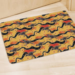 Aboriginal Kangaroo Pattern Print Polyester Doormat