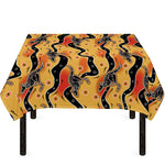 Aboriginal Kangaroo Pattern Print Tablecloth