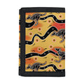 Aboriginal Kangaroo Pattern Print Trifold Wallet