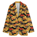 Aboriginal Kangaroo Pattern Print Women's Blazer