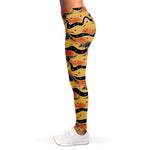 Aboriginal Kangaroo Pattern Print Women's Leggings