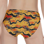 Aboriginal Kangaroo Pattern Print Women's Panties