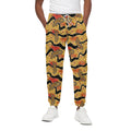 Aboriginal Lizard Pattern Print Cotton Sweatpants
