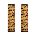 Aboriginal Lizard Pattern Print Handle Covers