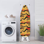 Aboriginal Lizard Pattern Print Ironing Board Cover
