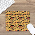Aboriginal Lizard Pattern Print Mouse Pad