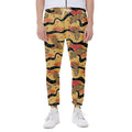 Aboriginal Lizard Pattern Print Joggers