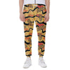 Aboriginal Lizard Pattern Print Scuba Joggers