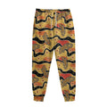 Aboriginal Lizard Pattern Print Sweatpants