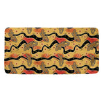 Aboriginal Lizard Pattern Print Towel