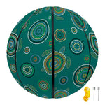 Aboriginal Sea Turtle Pattern Print Basketball