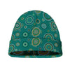 Aboriginal Sea Turtle Pattern Print Beanie