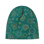 Aboriginal Sea Turtle Pattern Print Beanie