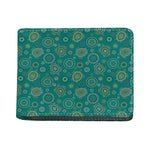 Aboriginal Sea Turtle Pattern Print Bifold Wallet