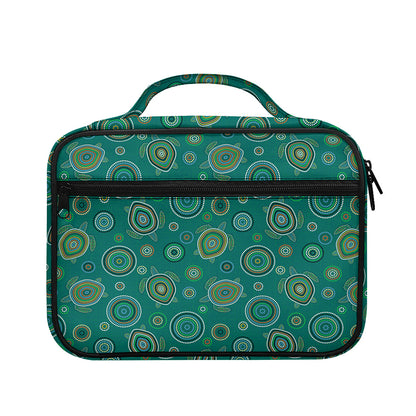 Aboriginal Sea Turtle Pattern Print Briefcase Bible Bag