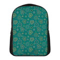Aboriginal Sea Turtle Pattern Print Casual Backpack