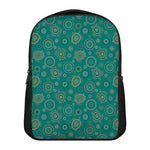 Aboriginal Sea Turtle Pattern Print Casual Backpack