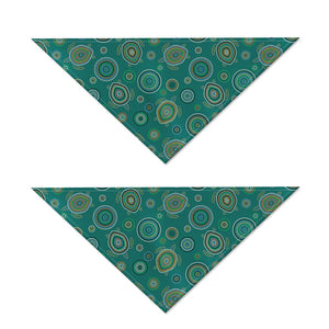 Aboriginal Sea Turtle Pattern Print Dog Bandana