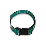 Aboriginal Sea Turtle Pattern Print Dog Collar
