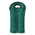 Aboriginal Sea Turtle Pattern Print Double Neoprene Wine Tote