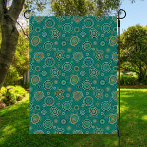 Aboriginal Sea Turtle Pattern Print Garden Flag