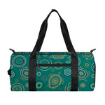 Aboriginal Sea Turtle Pattern Print Gym Bag