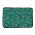 Aboriginal Sea Turtle Pattern Print Kitchen Mat