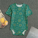 Aboriginal Sea Turtle Pattern Print Men's Bodysuit