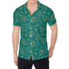 Aboriginal Sea Turtle Pattern Print Men's Shirt