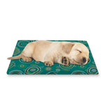 Aboriginal Sea Turtle Pattern Print Pet Cooling Mat Cover