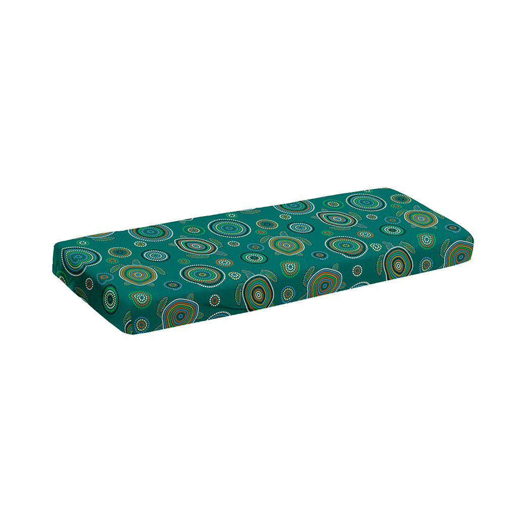 Aboriginal Sea Turtle Pattern Print Piano Keyboard Cover