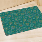 Aboriginal Sea Turtle Pattern Print Polyester Doormat