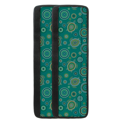 Aboriginal Sea Turtle Pattern Print Refrigerator Handle Covers