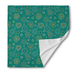Aboriginal Sea Turtle Pattern Print Silk Bandana