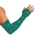 Aboriginal Sea Turtle Pattern Print Sun Protection Arm Sleeves