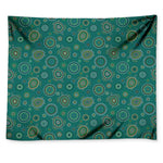 Aboriginal Sea Turtle Pattern Print Tapestry