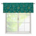 Aboriginal Sea Turtle Pattern Print Window Valance
