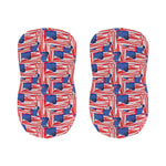 Abstract American Flag Print Bar Stool Covers