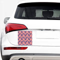 Abstract American Flag Print Car Sticker