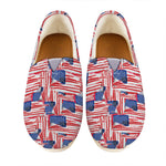 Abstract American Flag Print Casual Shoes