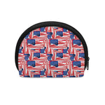 Abstract American Flag Print Coin Purse