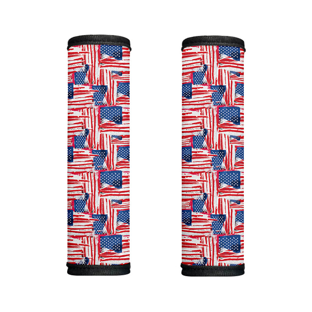 Abstract American Flag Print Handle Covers