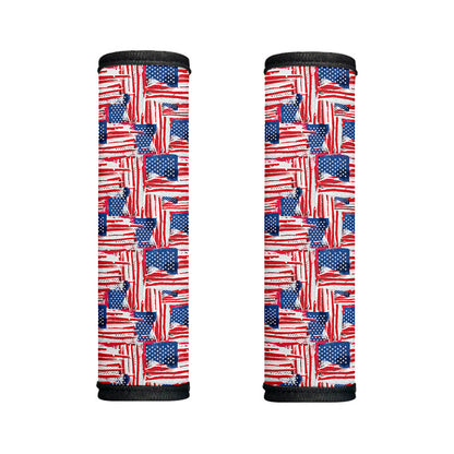 Abstract American Flag Print Handle Covers