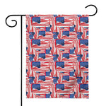 Abstract American Flag Print House Flag