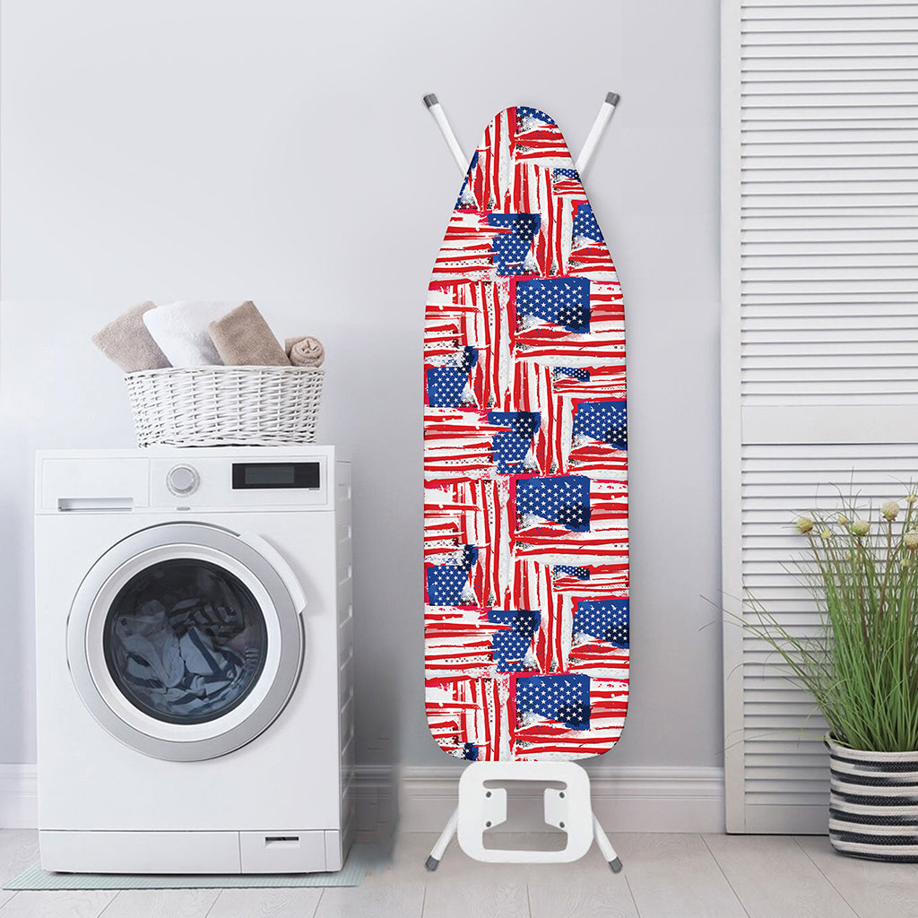 Abstract American Flag Print Ironing Board Cover