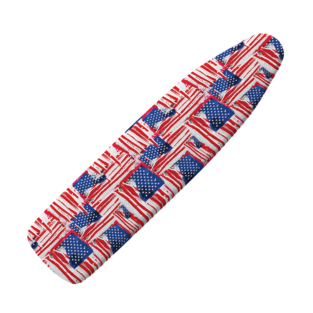 Abstract American Flag Print Ironing Board Cover