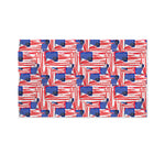 Abstract American Flag Print Polyester Flag