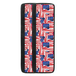 Abstract American Flag Print Refrigerator Handle Covers