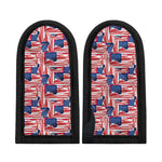 Abstract American Flag Print Skillet Handle Cover